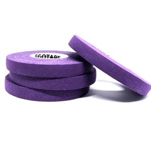 Rolki purpurowej bawełnianej taśmy do palców EgoTape - zestaw Mokosz, szerokość 8 mm